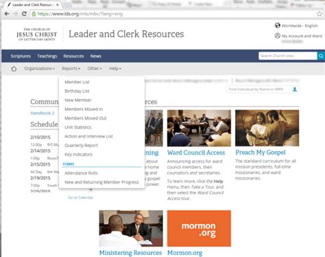 org, and then selecting Leader and Clerk Resources. . Leader and clerk resources sign in